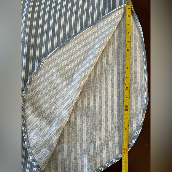 Ella Mara Chic Striped V-Neck Maxi Dress size S - Picture 9 of 12